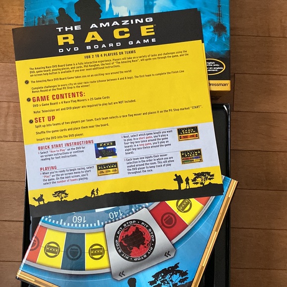 The Amazing Race Board DVD Game - Picture 3 of 4